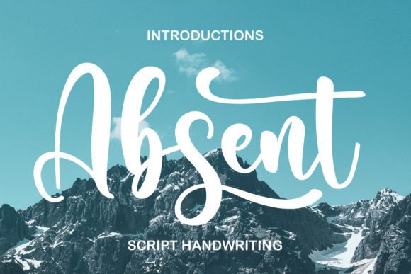 Absent: A Versatile Handwritten Font for Modern Web Design