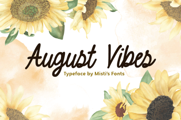 August Vibes: A Font for Elegant and Welcoming Crafts
