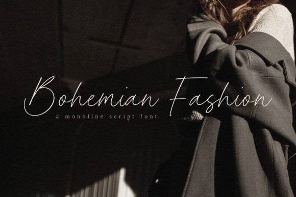 Bohemian Fashion: A Handwritten Script Font for Creative Branding