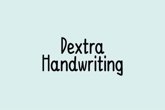 Dextra: A Whimsical Handwritten Font for Creative Web Design