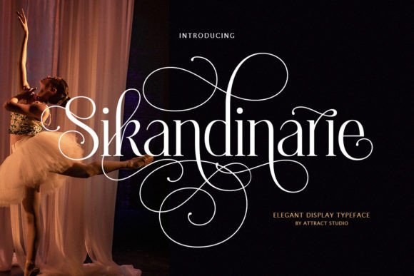 Discover Sikandinarie: A Stylish Script Font for Elegant Branding