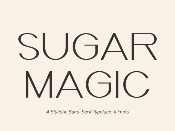 Discover Sugar Magic: A Versatile Font for Crafters