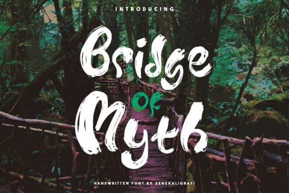 Discovering Bridge of Myth: A Font for Creative Branding
