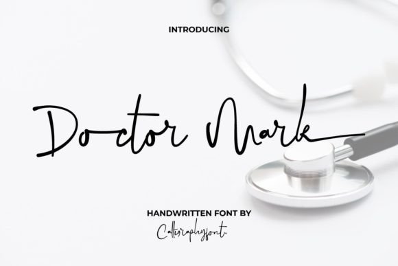 Doctor Mark: A Signature Font for Editorial Elegance