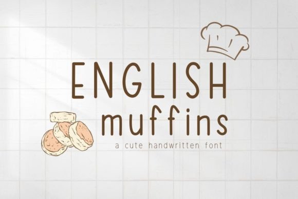 English Muffins: A Handwritten Font for Polished Branding