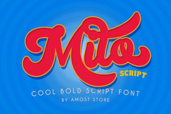 Enhance Your Brand with Milo: A Retro Vintage Script Font
