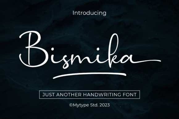 Enhance Your Craft with Bismika Font's Elegance
