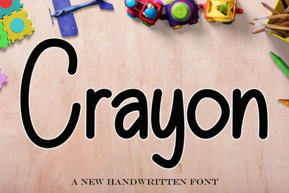 Enhancing Brand Identity with Crayon Font
