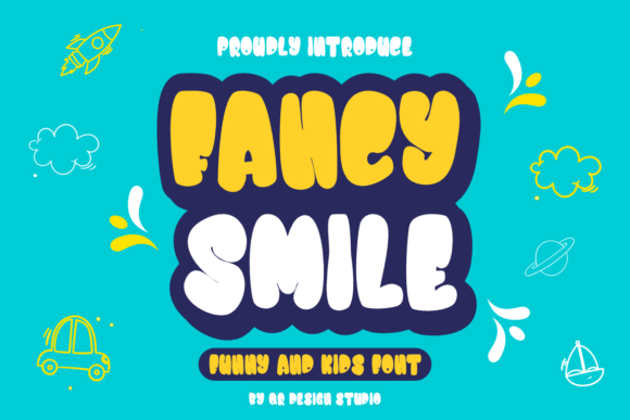 Fancy Smile: A Bold and Authentic Display Font for Editors