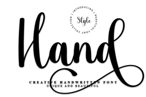 Hand: A Delicate Handwritten Font for Unique Branding