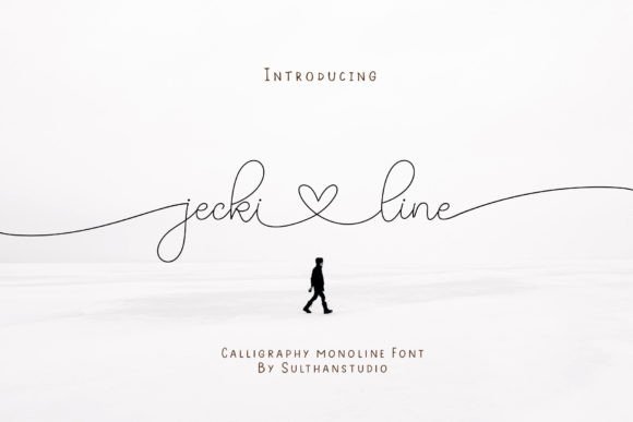 Jecki Line: A Versatile Script Font for Engaging Campaigns
