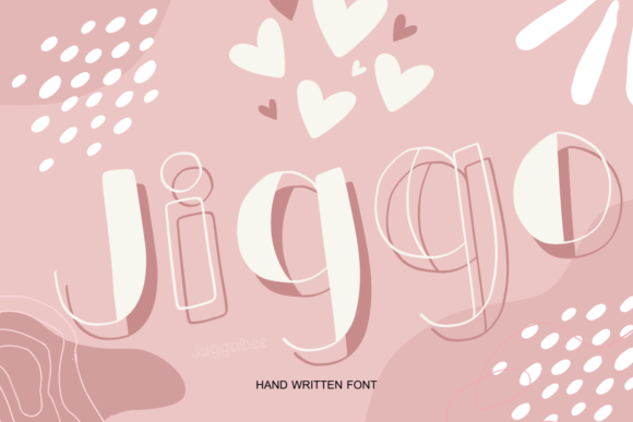 Jiggo: The Perfect Handwritten Font for Crafters and Creators