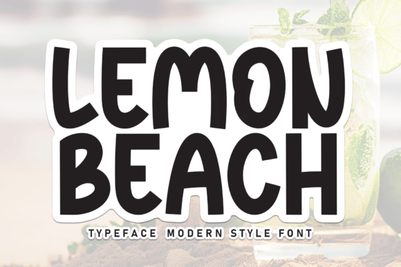 Lemon Beach: A Handwritten Font for Editorial Charm