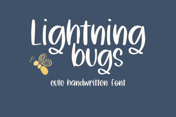 Lightning Bugs: A Charming Font for Creative Campaigns