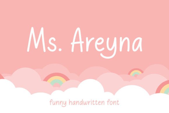 Ms. Areyna: The Perfect Handwritten Script for Creative Makers