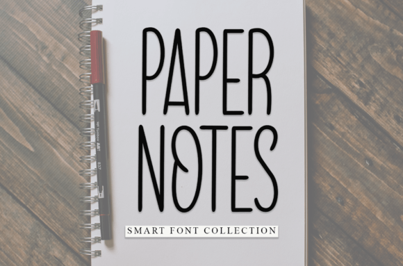 Paper Notes: A Handwritten Font for Editorial Charm
