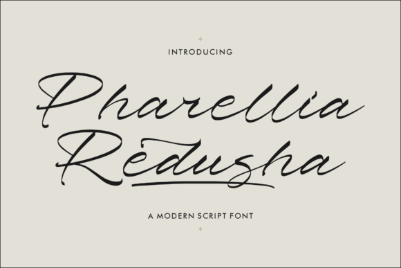 Pharellia Redusha: A Luxurious Script Font for Elegant Web Design