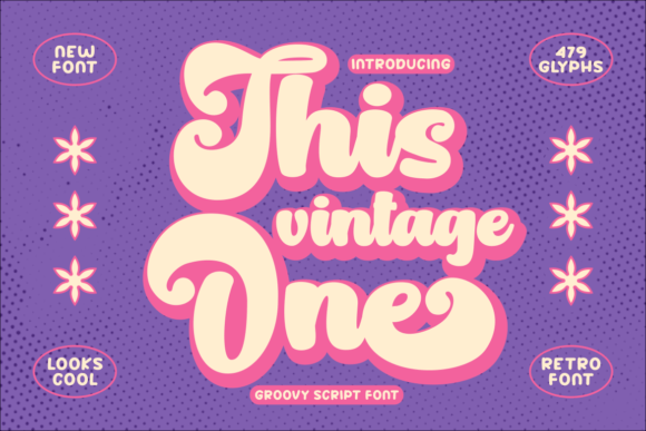 This Vintage One: A Retro Font for Editorial Design