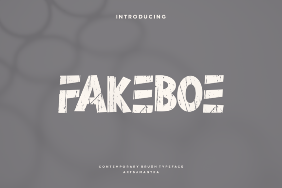 Transform Your Brand with Fakeboe: A Sweet and Dynamic Font