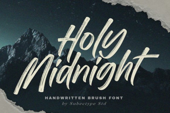 Transform Your Brand with Holy Midnight Font