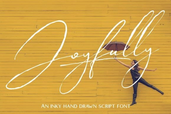 Transform Your Brand with Joyfully: A Fresh Script Font