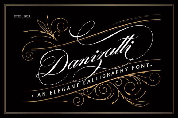 Unveiling Danizatti: A Modern Script for Web Design