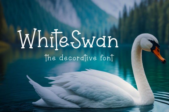 White Swan: Elevate Your Brand with a Minimalist Handwritten Font